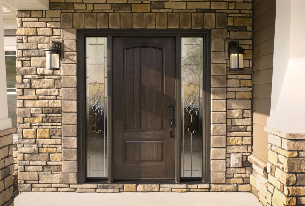 Front doors and French doors available in Austin. This hinged entry door from Provia is a beautiful example.