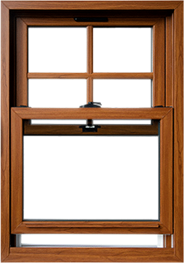 Double hung replacement window